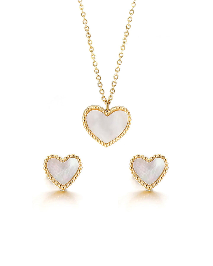 Kiki White/Gold Set