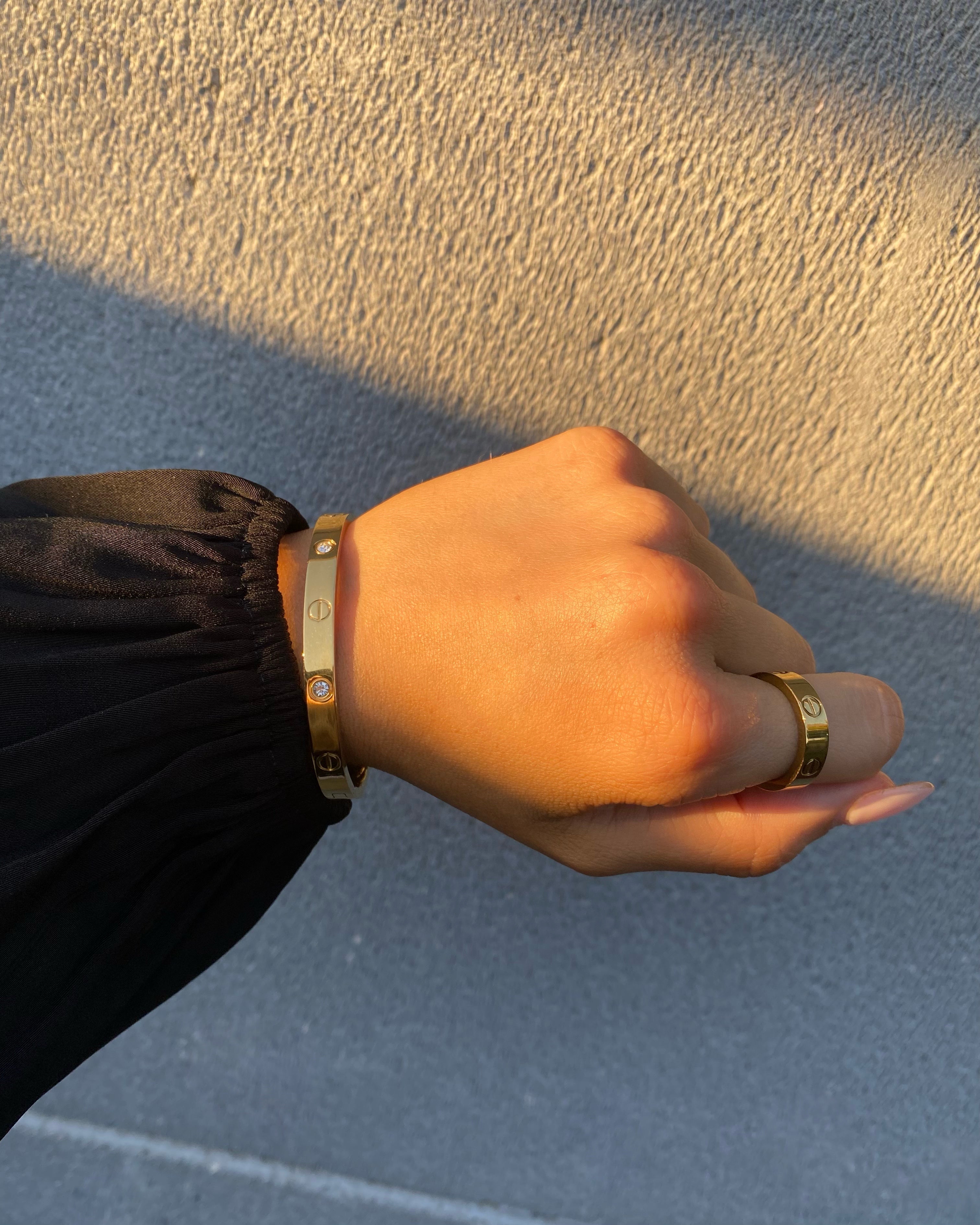 Maddison Bangle Gold Bileklik