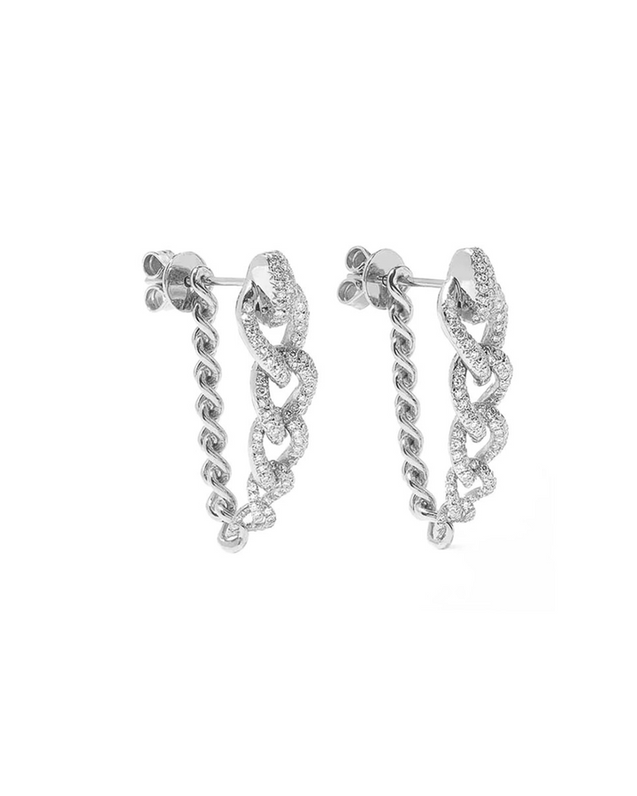 Paris Silver Küpe