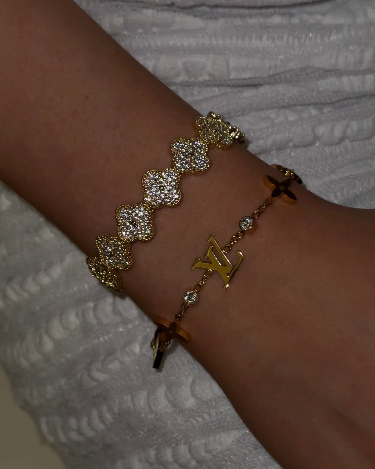 Capri Cuff Gold Bilezik