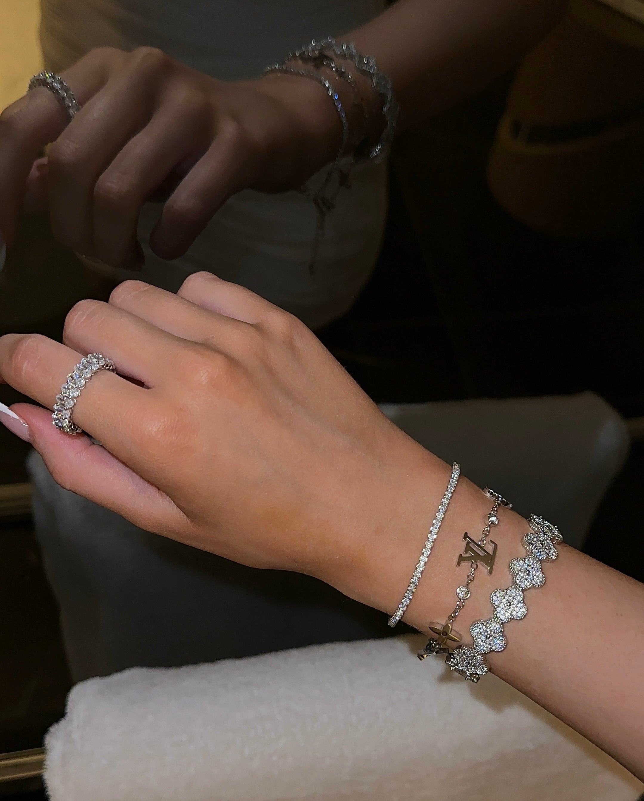 Capri Cuff Silver Bilezik