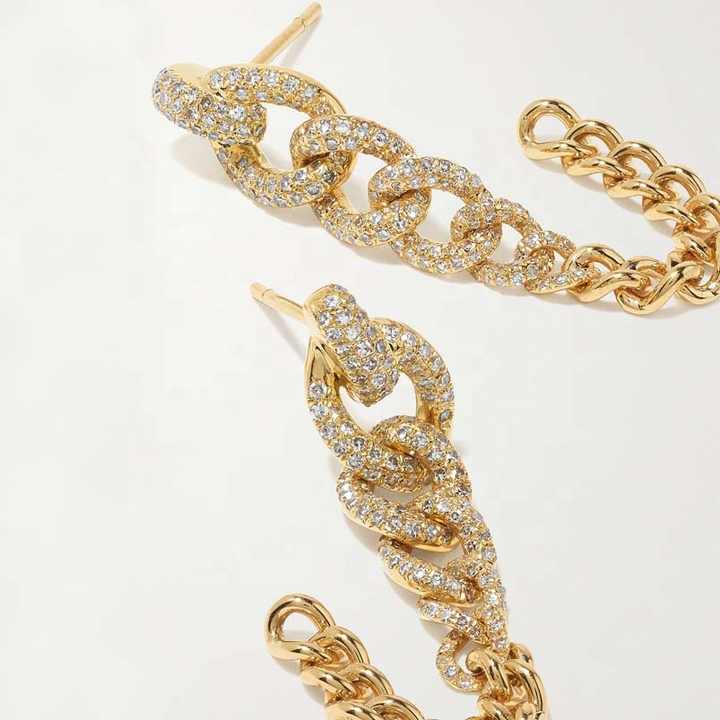 Paris Gold Küpe