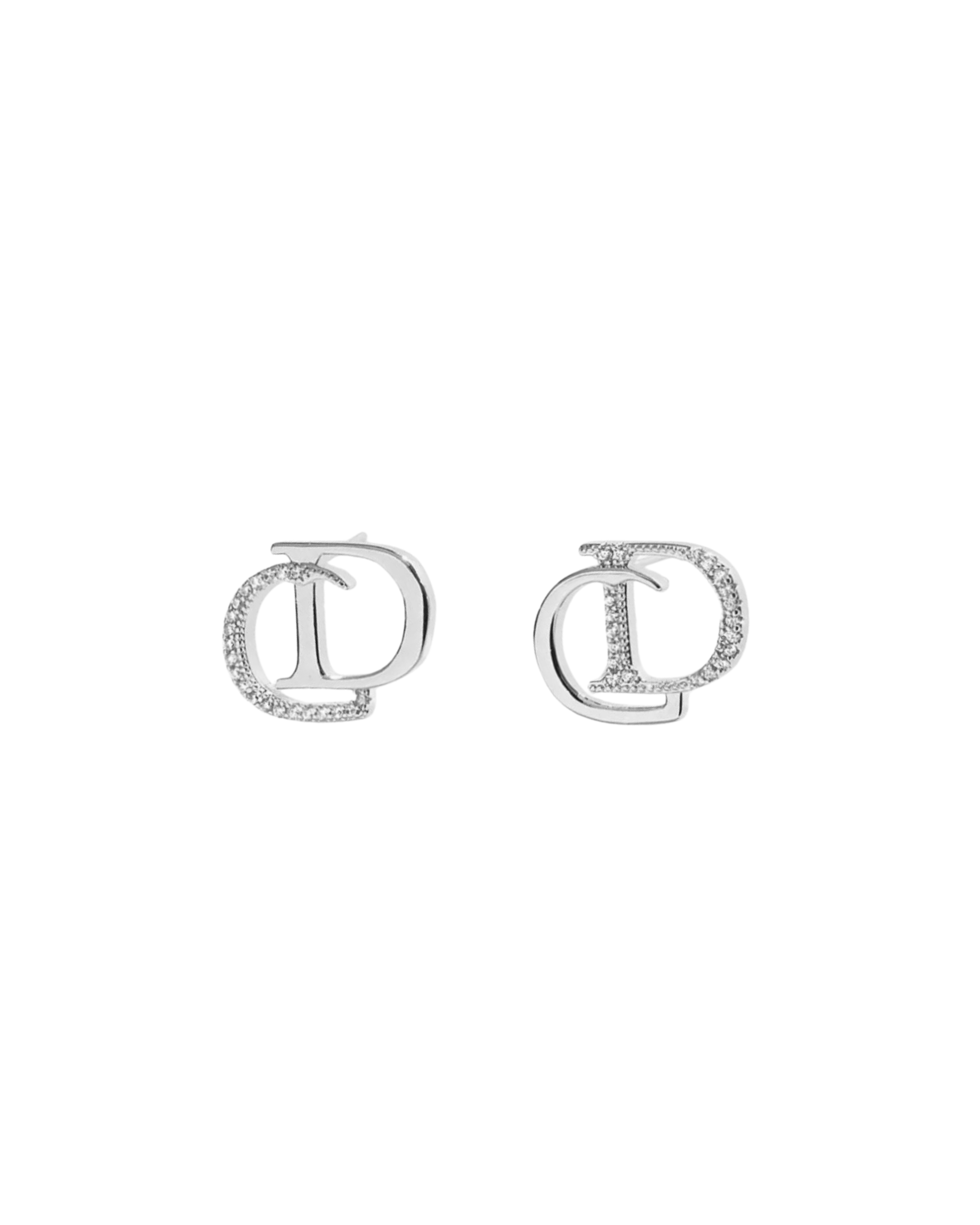 CD Earrings Silver