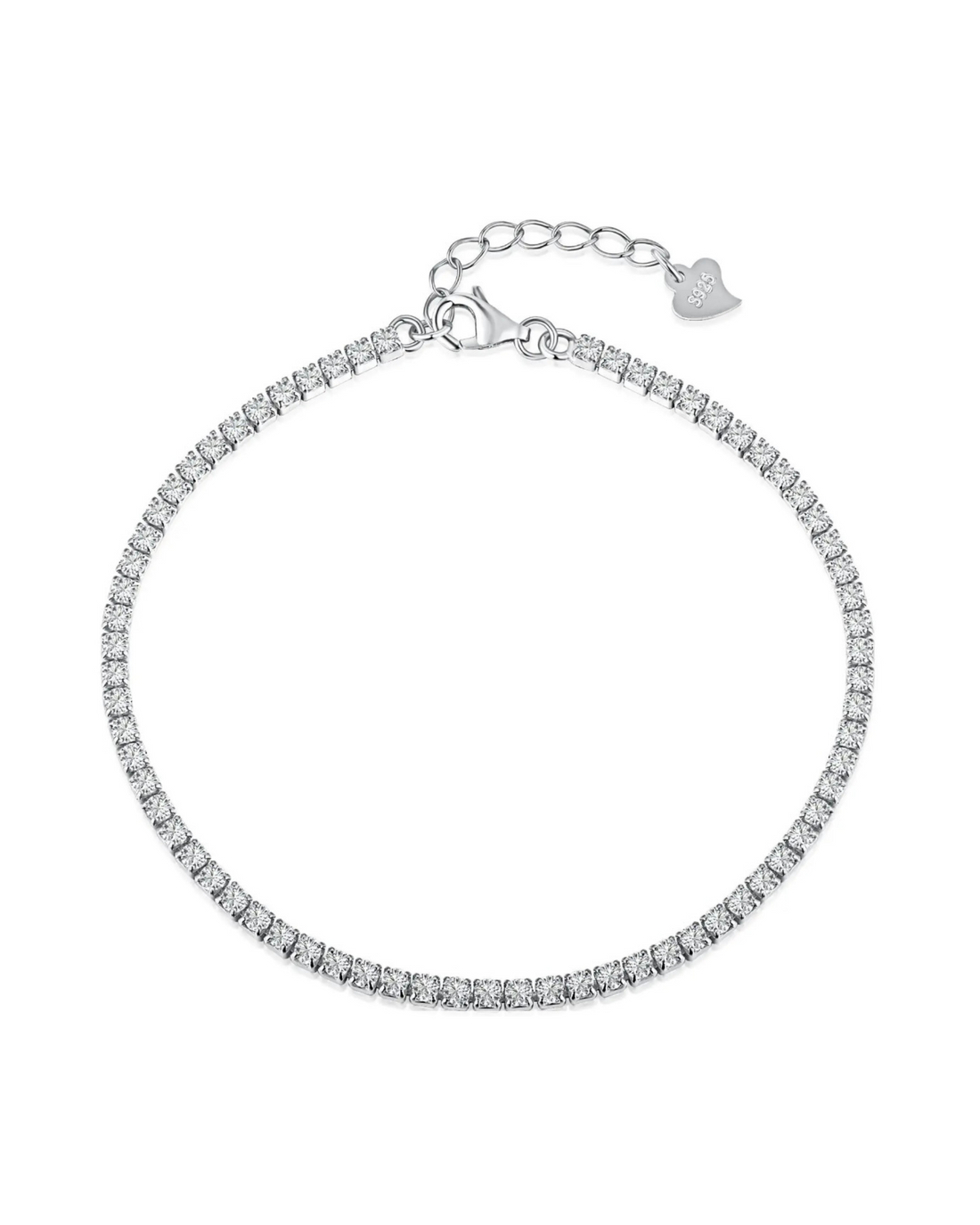 Tennis Silver Bileklik