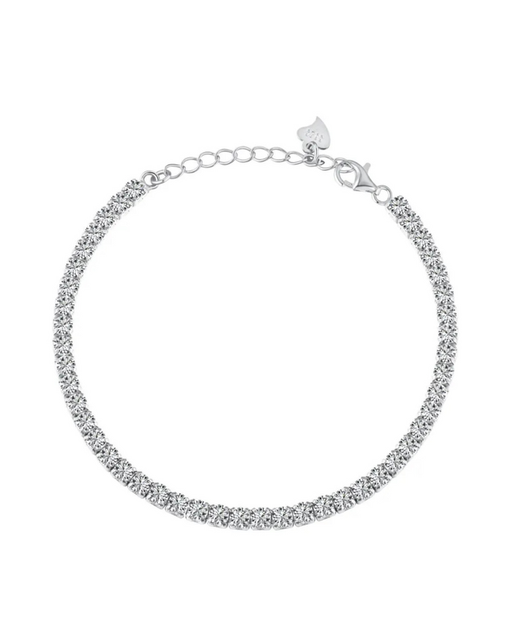 Tennis Silver Bileklik