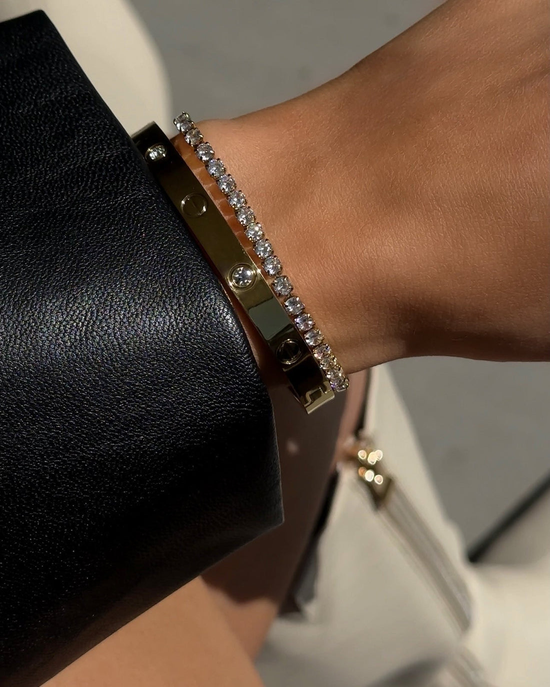 Maddison Bangle Gold Bileklik