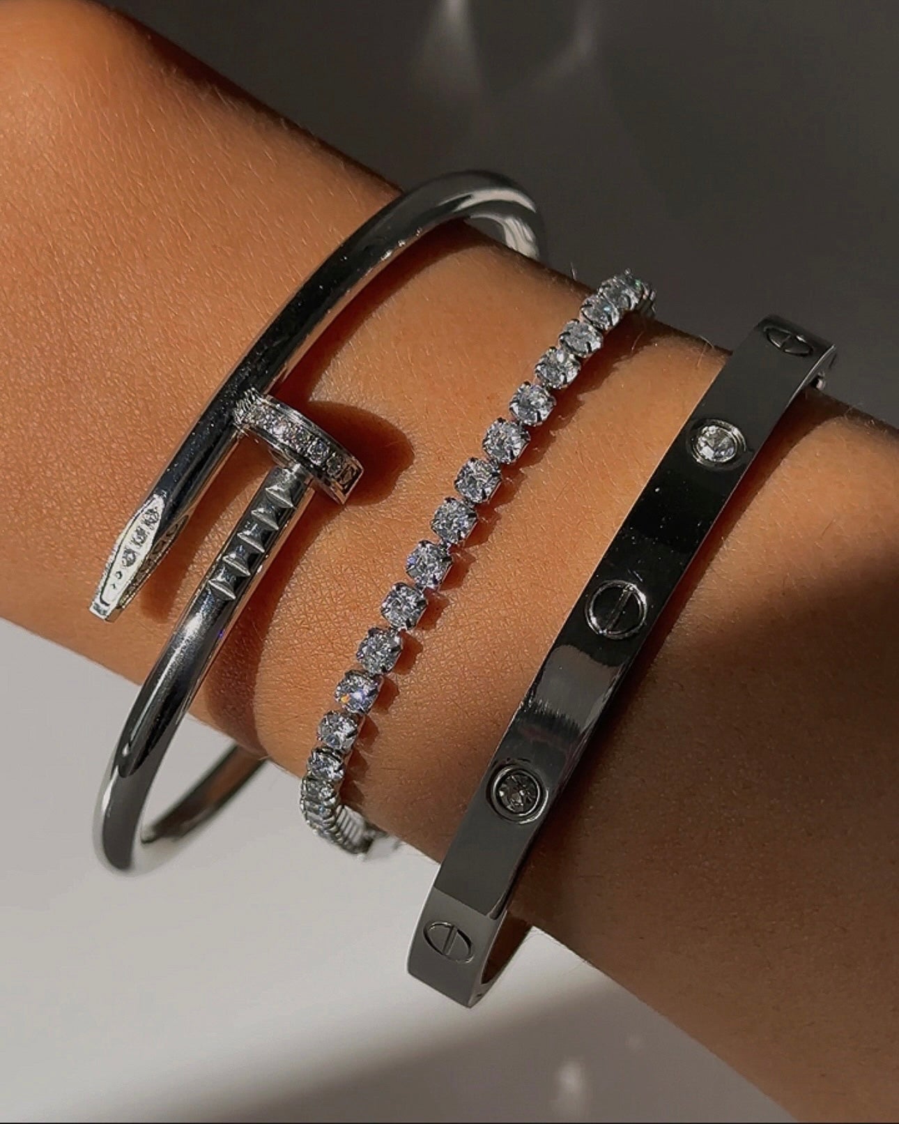 Maddison Bangle Silver Bileklik