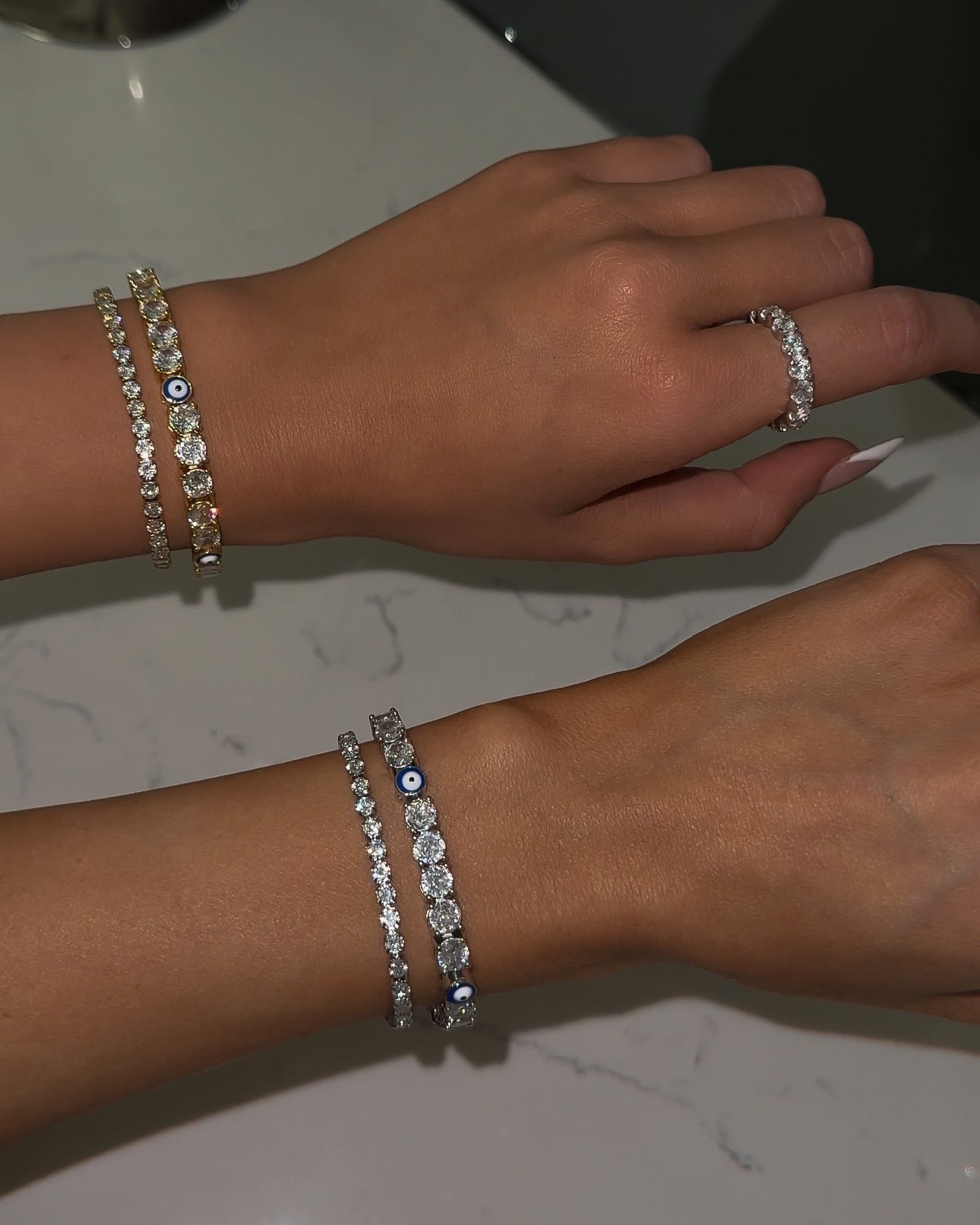 Tennis Gold Bileklik