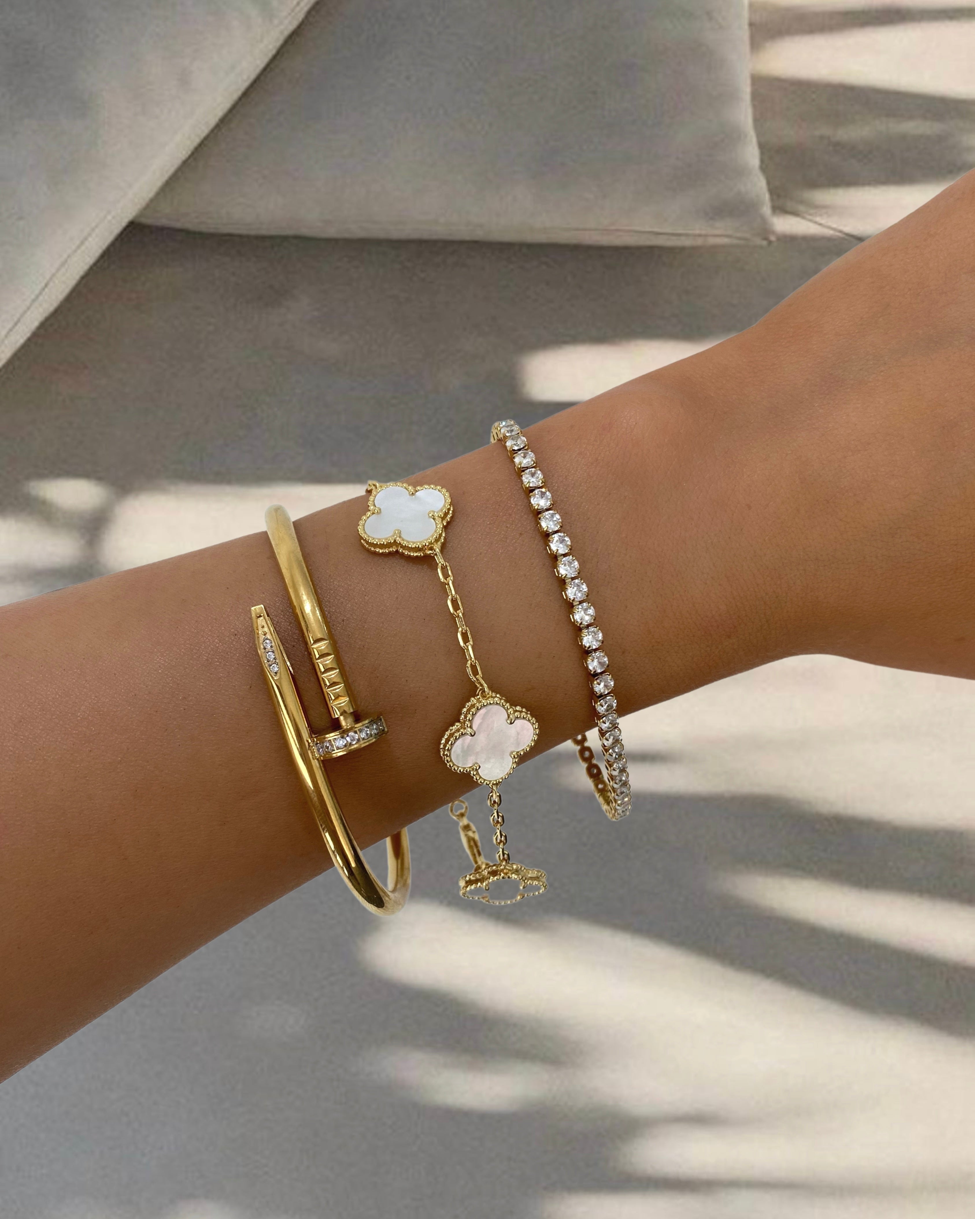 Tennis Gold Bileklik