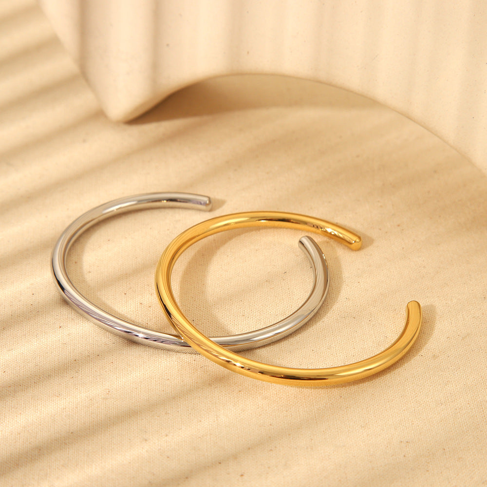 Kehlani Cuff Silver Bilezik