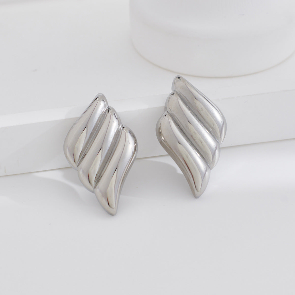 Maybelle Silver Küpe