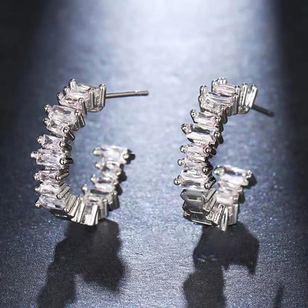 Lacey Silver Küpe