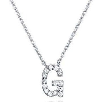 Initial Silver Kolye