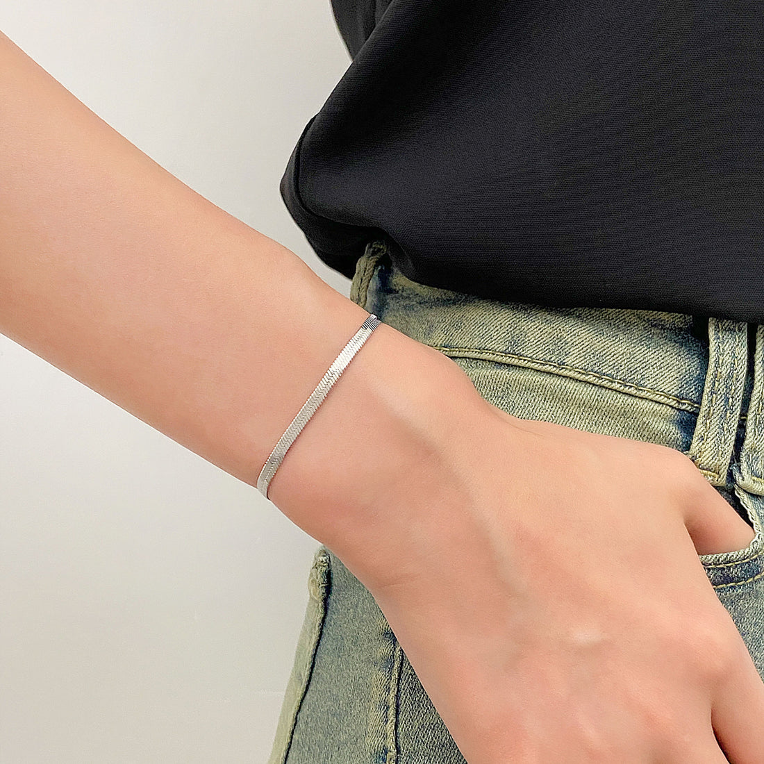 Aphrodite Silver Bileklik